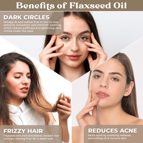 Vedahillz Cold Pressed Flaxseed Oil Sourced from Premium Natural Seeds